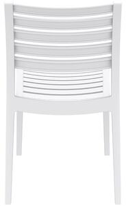 Zahradní židle Basart - plast | bílá