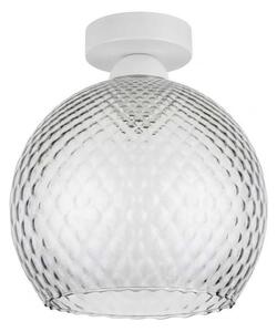 BRILAGI - LED Stropní svítidlo R GLASS 1xE27/60W/230V pr. 25 cm bílá/kouř šedá