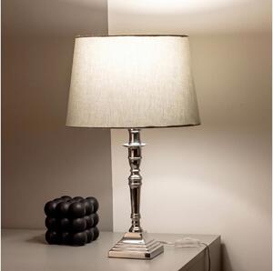 BRILAGI - Stolní lampa CERIA 1xE27/60W/230V pr. 30 cm stříbrná/šedá