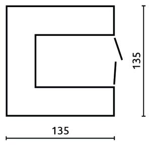 Sigma - šatní skříň SI 1 L/P - beton