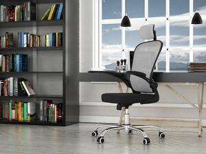 TP Living Kancelářská otočná židle DORY - šedá