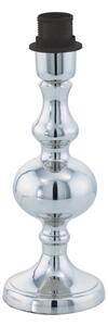 BRILAGI - Stolní lampa CERIA 1xE27/60W/230V pr. 25 cm lesklý chrom/bílá