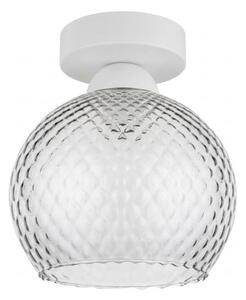 BRILAGI - LED Stropní svítidlo R GLASS 1xE27/60W/230V pr. 18 cm bílá/kouř šedá