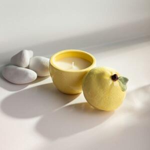 HOMLA Vonná svíčka FRUIT FEST Ice Tea Lemon 8x11 cm/120g