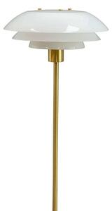 DybergLarsen - DL31 Stojací Lampa Opal/Brass - Lampemesteren