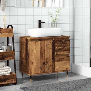 Koupelnová skříňka old wood 65 x 33 x 60 cm kompozitní dřevo