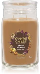Yankee Candle Golden Pumpkin vonná svíčka Signature 567 g