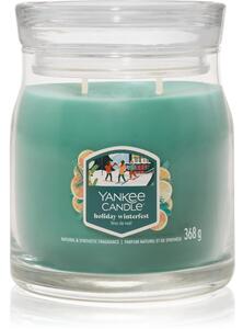 Yankee Candle Holiday Winterfest vonná svíčka Signature 368 g