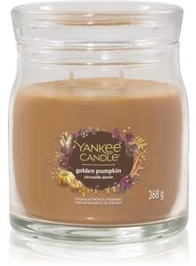 Yankee Candle Golden Pumpkin vonná svíčka Signature 368 g