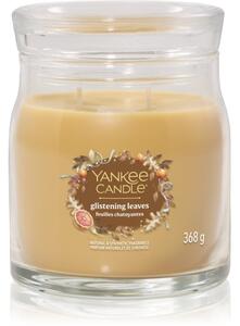 Yankee Candle Glistening Leaves vonná svíčka Signature 368 g