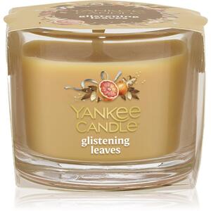 Yankee Candle Glistening Leaves votivní svíčka glass 37 g