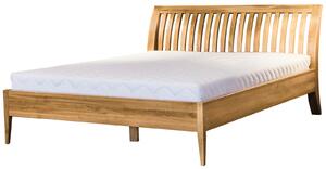 Dřevěná postel 191 z masivního buku výběr šířky 120 - 180 cm