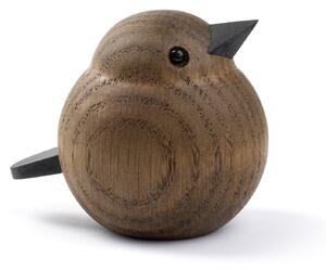 Novoform Dřevěný ptáček Baby Sparrow - Smoke Oak NVF104