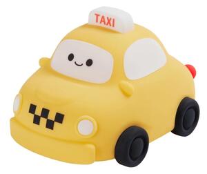 LED Stmívatelná dětská dotyková lampa TAXI LED/1W/5V USB 1200 mAh žlutá