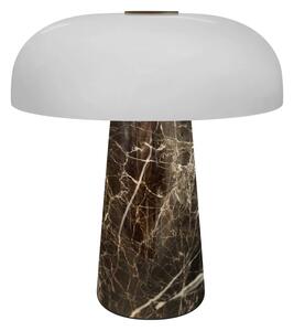 Nordlux Stolní LED přenosná lampa Glossy Mini Portable, v. 24 cm, 3000K Barva: Šedohnědá