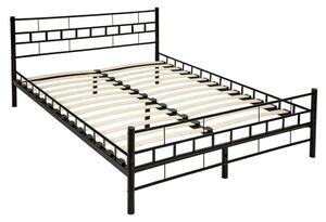Manželská postel 160 cm Timlu (s roštem). 1017212