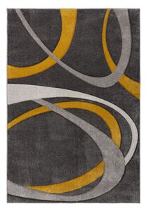 Okrově žluto-šedý koberec 160x230 cm Elude Orb – Flair Rugs