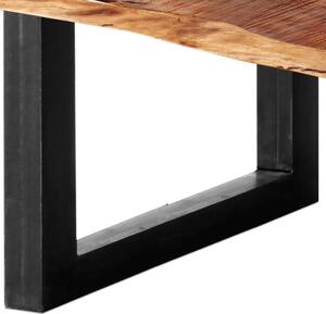 Konferenční stolek GURU akácie forest/kov, 120x80 cm