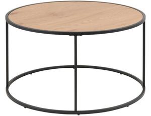 Scandi Dubový kulatý konferenční stolek Darila 80 cm