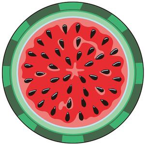 VFstyle Kulatá plážová osuška Watermelon