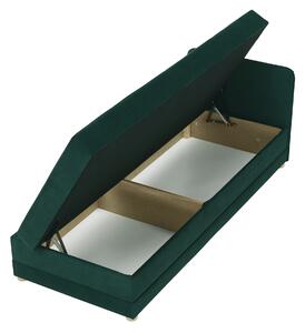 Jednolůžková postel (válenda) 80 cm Rinok (smaragdová) (s úl. prostorem). Vlastní profesionální přeprava až k Vám domů 1017287