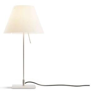 Luceplan - Costanzina Stolní Lampa Aluminium s White - Lampemesteren