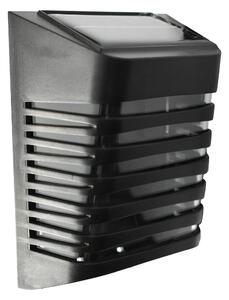 Exteriérové ​​solární nástěnné LED svítidlo Strip, 1x LED 0,12w, černá