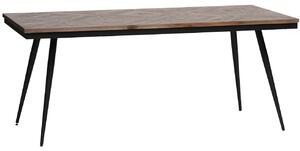 Hoorns Hnědý teakový jídelní stůl Vienna 220x90 cm