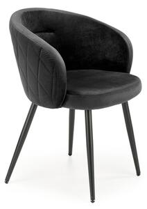 Halmar jídelní židle K430 + barevné provedení: černá