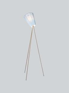 Northern - Oslo Wood Stojací Lampa Steel/Light Blue - Lampemesteren