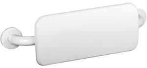 Bemeta Design HELP: Zádová opěrka, 500 mm, k přišroubování, s krytkou, bílá, opěrka bílá - 301100513-o