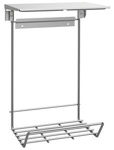 Bemeta Design Drátěný koš, 30 l, s krytem, s držákem, nerez, mat - 146115345
