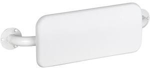Bemeta Design HELP: Zádová opěrka, 500 mm, k přišroubování, bez krytky, bílá, opěrka bílá - 301100514-o