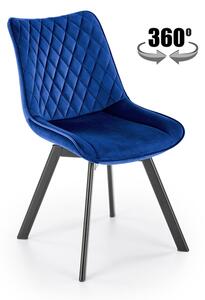 Halmar jídelní židle K520 + barevné provedení: modrá