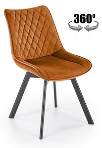 Halmar jídelní židle K520 + barevné provedení: skořicová