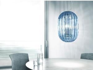 Foscarini - Plass Medium Závěsné Světlo Light Blue 10m - Lampemesteren