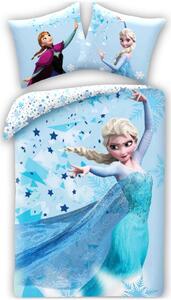Ložní povlečení Ledové království - Frozen - motiv Ledová magie - 100% bavlna - 70x90 cm + 140x200 cm