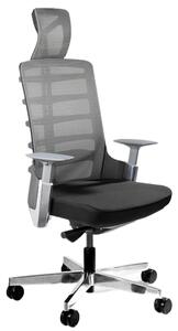 Office 360 Černá látková kancelářská židle Spin