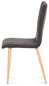 Jídelní židle IDA šedostříbrná/buk