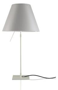 Luceplan - Costanza Stolní Lampa Aluminium s Mistic White - Lampemesteren