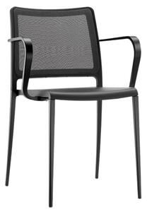 Pedrali Černá kovová židle Mya 706