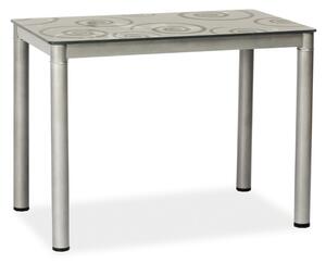 Jídelní stůl Damar 80 x 60 cm, šedá
