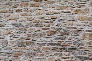 DIMEX | Vliesová fototapeta Textury kamenné stěny MS-5-2395 | 375 x 250 cm| bílá, hnědá, šedá