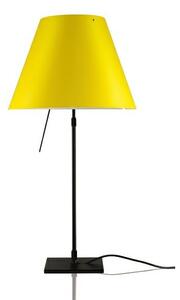Luceplan - Costanza Stolní Lampa s Dimmer Black/Smart Yellow - Lampemesteren