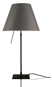 Luceplan - Costanza Stolní Lampa s Dimmer Black/Concrete Grey - Lampemesteren