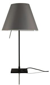 Luceplan - Costanzina Stolní Lampa Black/Concrete Grey - Lampemesteren