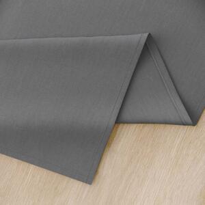 Goldea běhoun na stůl 100% bavlněné plátno - tmavě šedý 20x120 cm