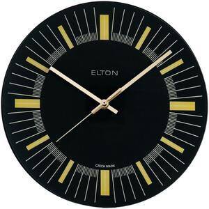 MPM Hodiny ELTON Retro - černé E19.4686.90.retro tm