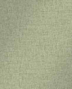 Pololesklá zelená vliesová tapeta na zeď, imitace látky, 120665, Retreat, Graham&Brown Premium