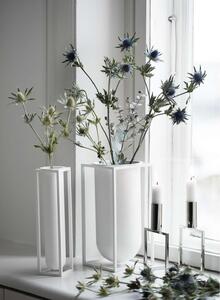 Audo Copenhagen Váza Kubus Flora - White BLS201